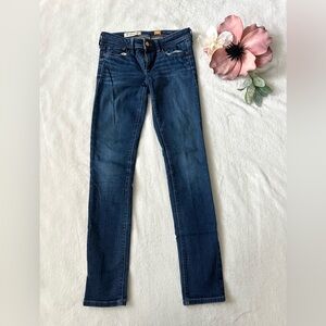 Pilcro and the Letterpress Blue Skinny Jeans size 27